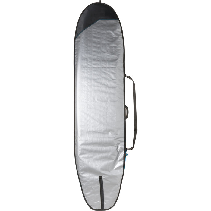 2024 Bulldog Essentials Longboard Surfbrett Tasche Bdbbelb - Grau / Cyan